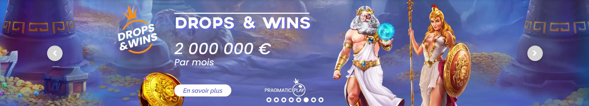 Drop and Wins SNATCH CASINO