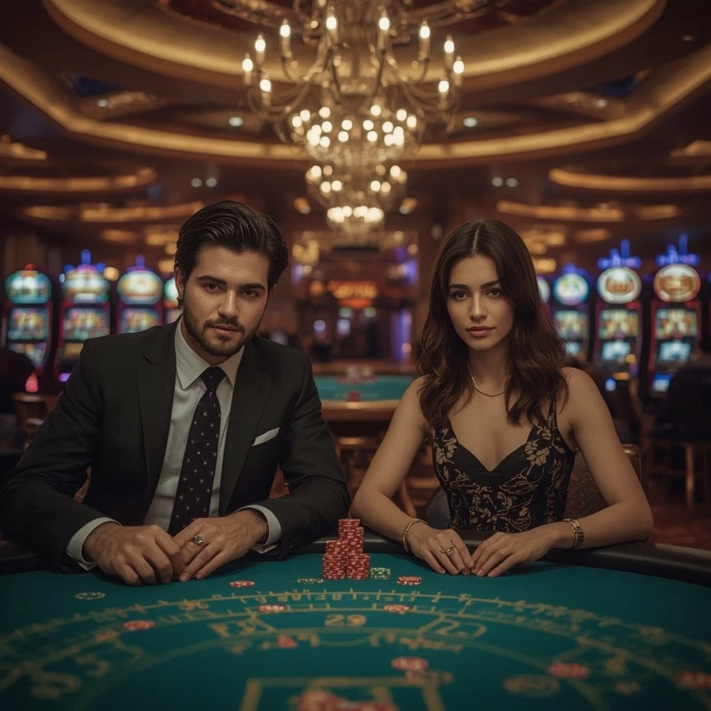 Due giocatori di poker allo SNATCH CASINO